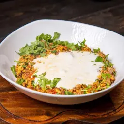 Shakshuka with Cream Cheese